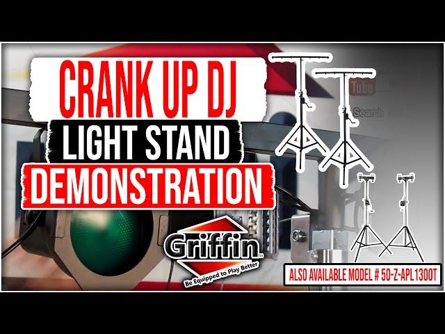 Griffin DJ Light Truss Crank Stands Product Demonstration Model APL1300T & 50-Z-APL1300T