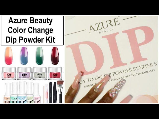 DIY  Trying a New Color Changing Dip Powder Kit #101