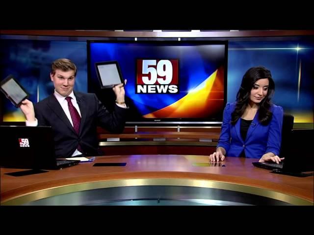 News Anchor "Where they at doe?" Music Video