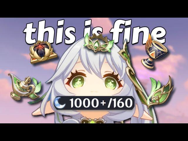 gilded screams (again) | 1000 resin artifact farming