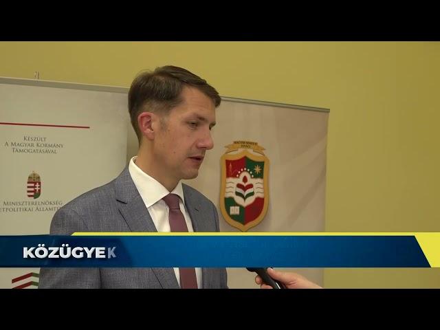 Közügyek (Pannon RTV)- Pásztor Bálint