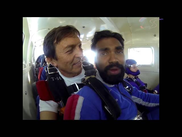 SaiChand Shab Bayyavarapu's Tandem skydive!