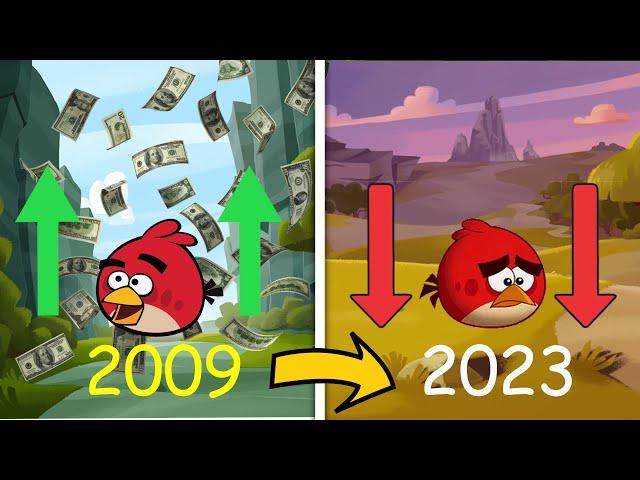 قصة فشل إمبراطورية أنقري بيردز |  angry bird |