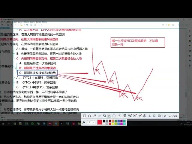 熊猫交易学社 黄金VIP系统课-06-裸K篇（价格行为篇）07【复训】复盘简单回调,