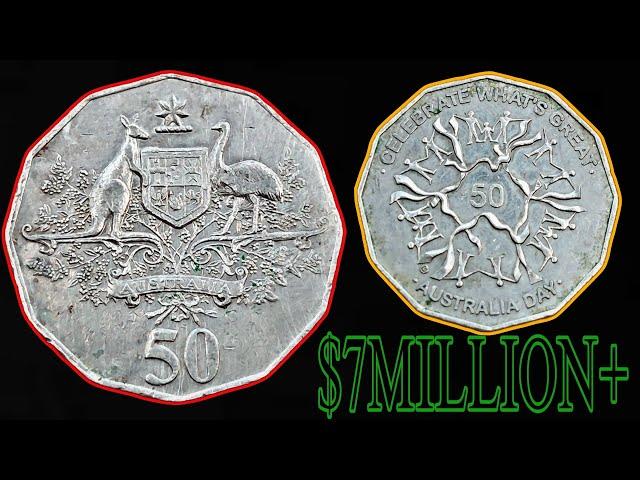 MOST VALUABLE AUSTRALIA 50 CENTS COINS! Ultra Rare and High Price Coins Worth Millions