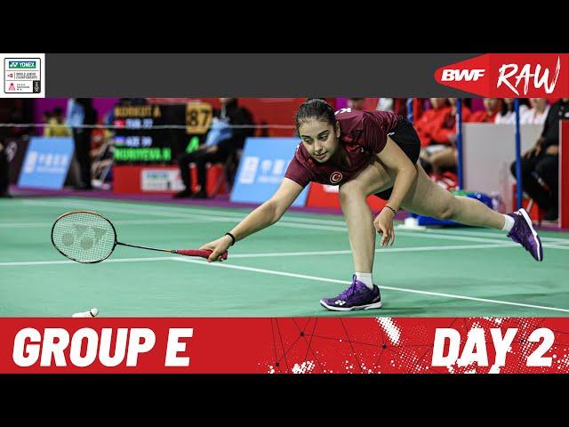 BWF World Junior Mixed Team Championships 2024 | Türkiye vs. Azerbaijan | Group E