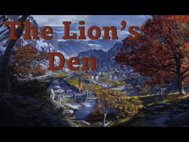 Delving into the Lion's Den: Elder Scrolls Online Dungeon Tour