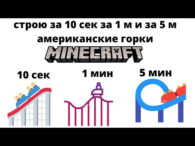 строим зав 10 секунд за 1 минуту и за 2 минуты строим горки