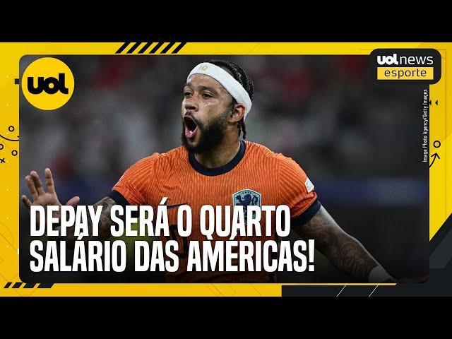 DEPAY TERÁ NO CORINTHIANS O QUARTO MAIOR SALÁRIO DAS AMÉRICAS! SÓ PERDE PARA MESSI E MAIS DOIS!