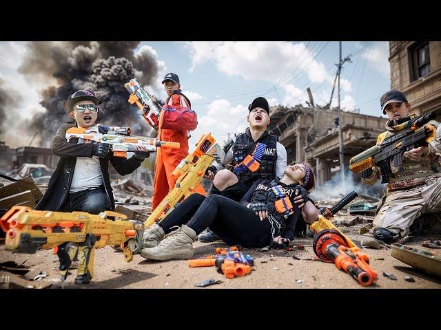 LTT Game Nerf War : SEAL X Hero's Action-packed Nerf Guns Chase Who Will Win?