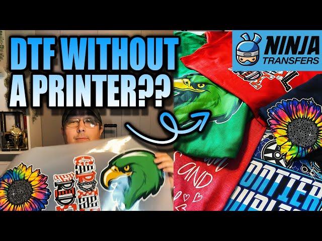 My Review of Ninja Transfers - How Good/Easy Is On-Demand DTF?