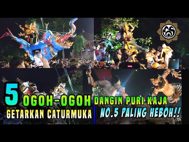 5 Ogoh-ogoh Dangin Puri Kaja Getarkan Caturmuka!!no.5 paling bikin Heboh seCaturmuka!! #mos_bali