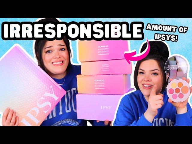 This Has NEVER Happened Before!? | An Irresponsible Amount of Ipsy & Boxycharm Unboxings