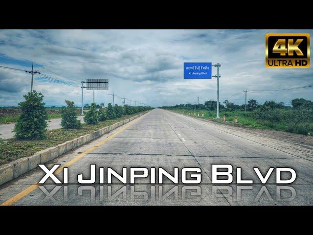 Xi Jinping Blvd (60m) - Cambodia 4K