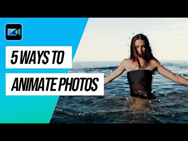 5 Ways to Animate a Still Photo using Photo Animation Tools | PowerDirector Tutorial