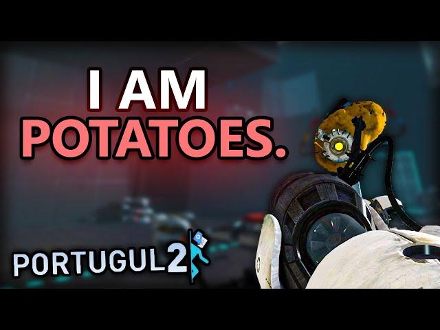 Portal 2, but it's poorly translated