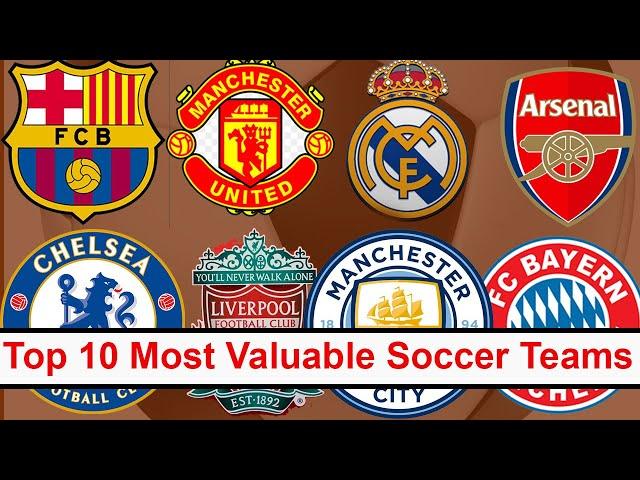 Top 10 Most Valuable Football Teams In The World 2021/2022 - Breezy Ent Facts