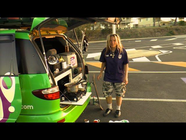 Trying out van life as a skater in Australia