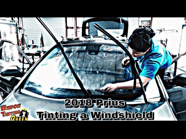 2018 Toyota Prius Tinting a Windshield Flexfilm PanaFlex