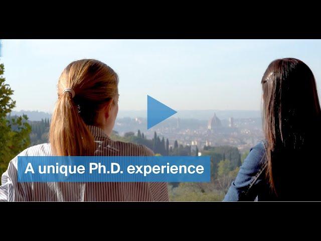 Get a PhD at the EUI in Florence