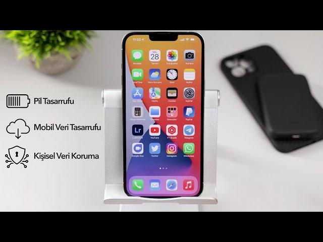 iPhone'da Bu Ayarları Mutlaka Yapın! (iOS 15.x)