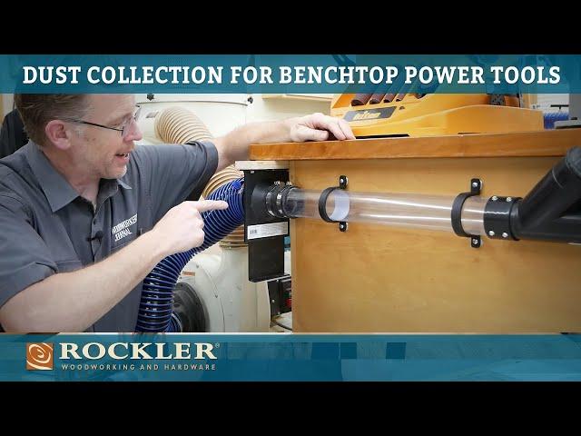 How to Run a Dust Collection Line to Benchtop Power Tools