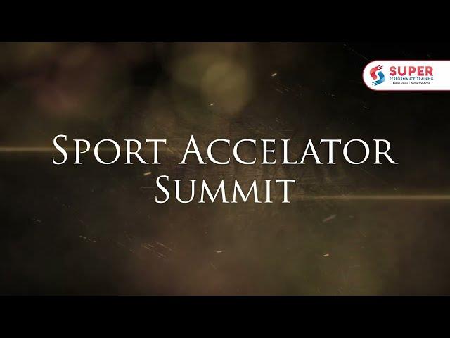 Sport Accelerator Summit By Dr. Awdhesh Narayan Pandey!