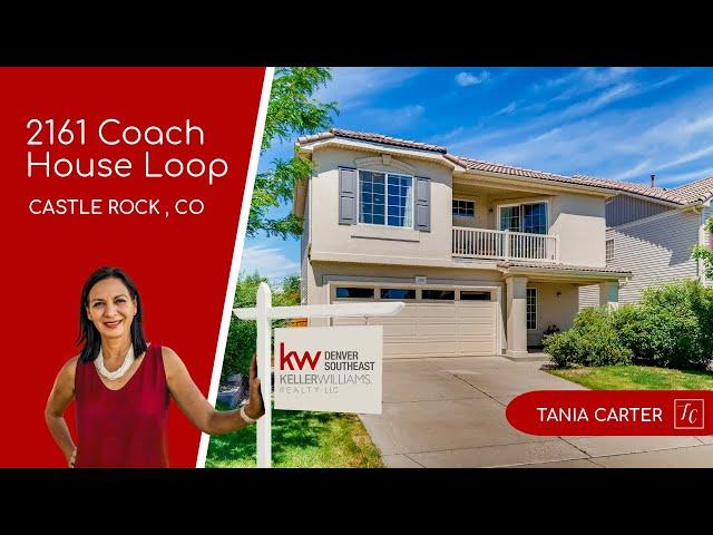 New Listing in Castle Rock!  2161 Coach House Loop Castle Rock, CO 80109