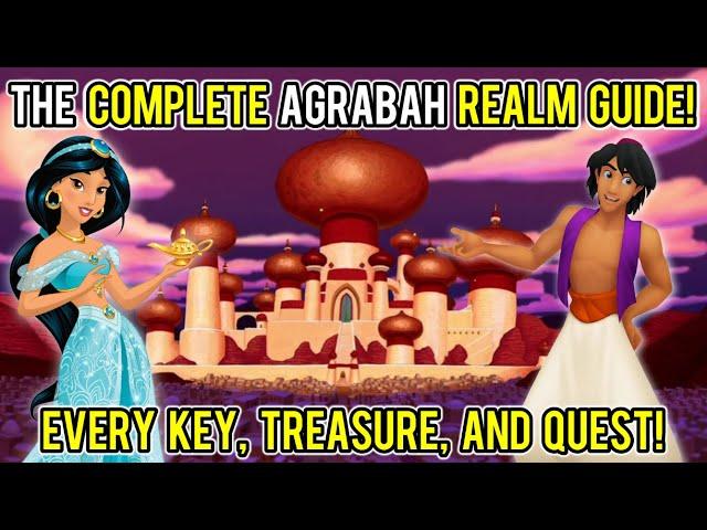 Agrabah Realm COMPLETE Guide | ALL ANCIENT KEYS & TREASURES! | Disney Dreamlight Valley
