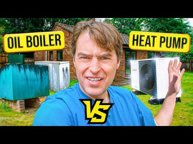 Heat Pump vs Oil Boiler. It's a no brainer.