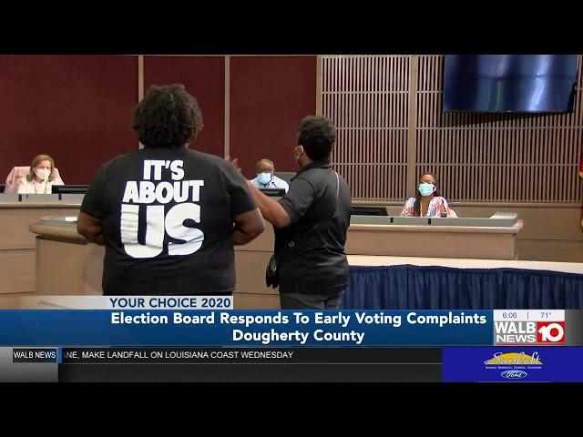 WALB 10 News - Black Voters Matter Voices Election Complaints