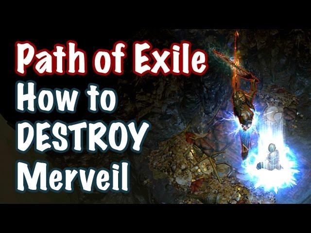 Path of Exile: How To Beat Merveil with a Melee Build (Act 1 Boss Guide)