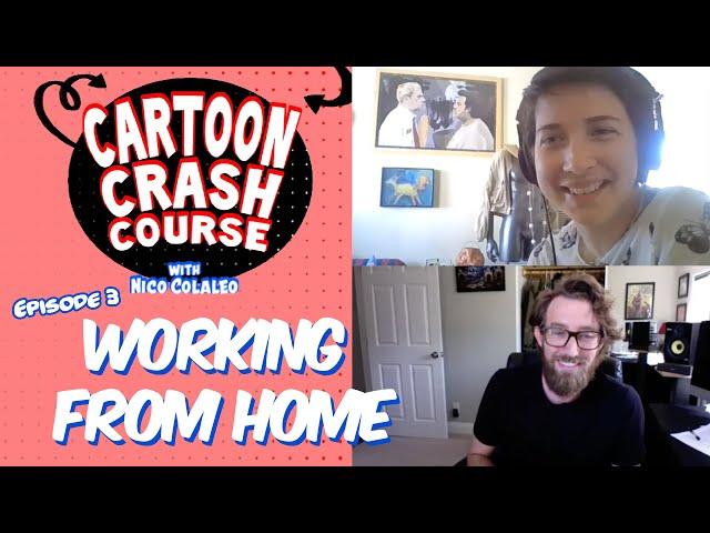 Working From Home in the Animation Industry with  MATT BRAILY and RUTH TURNER