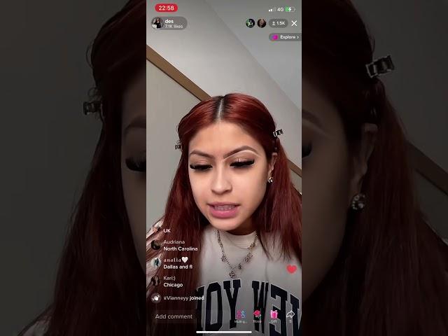 Desiree Montoya Tik Tok Live 26/01/22