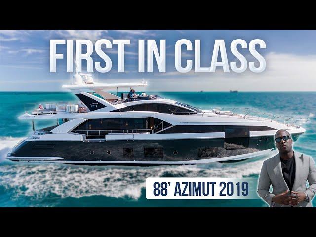 Italian Flair: 88 Azimut 2019 Yacht Walkthrough