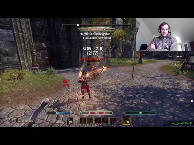 Stam DK vs Magicka DK dueling (dantheDINGOman)