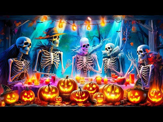 Best Relaxing Halloween Instrumental Music  Halloween Background Music Playlist Halloween Ambience