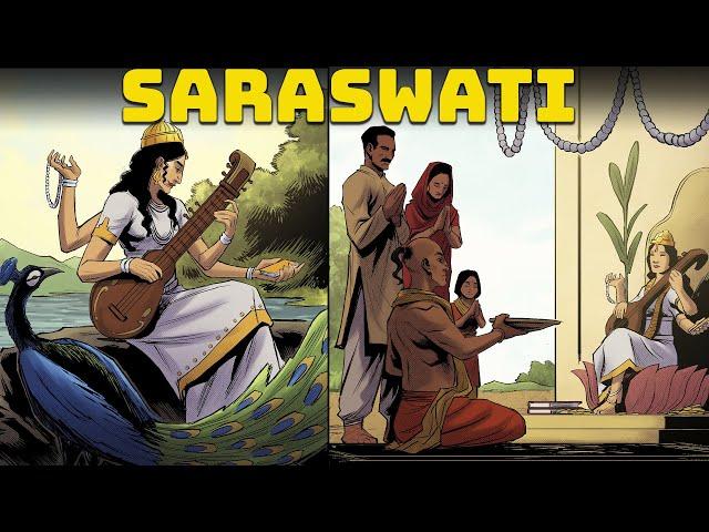 Saraswati - The Wonderful Goddess of Wisdom and the Arts in Hindu Mythology