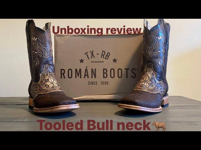 Roman tooled bullneck boots review