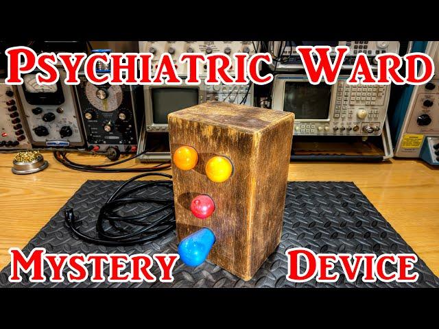 1950's? Psychiatric Hospital Electrical Device - "The Evaluator!"