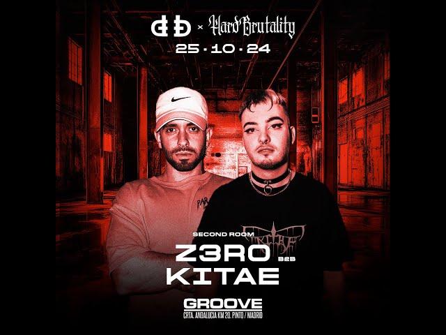 Z3RO B2B KITAE | Binary x HardBrutality at Sala Groove 2024