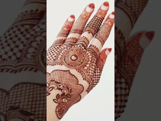 awesome bridal mehndi design #short video #rao dheeraj