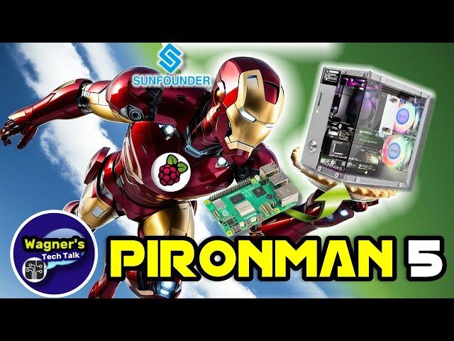 Pironman 5 Setup: Raspberry Pi 5  Case with NVMe M.2 SSD - Mini Pi PC