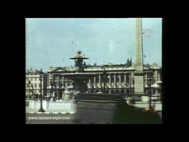 Occupied Paris in colour, 1941