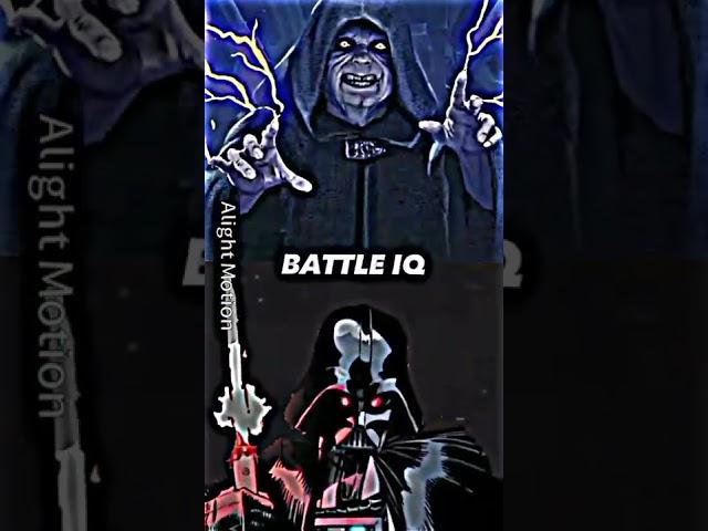 Darth Vader VS Palpatine