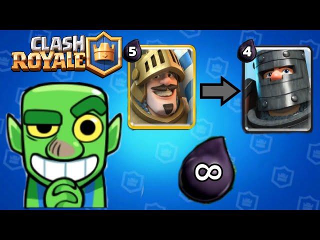 ЛУЧШАЯ КОЛОДА ДЛЯ ИСПЫТАНИЯ С ЧЕРНЫМ ЭЛИКСИРОМ В CLASH ROYALE 