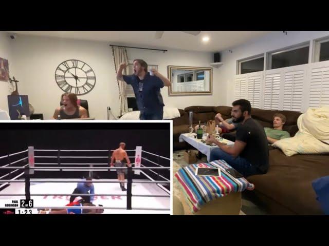 Jake Paul vs Nate Robinson - Knockout Fan Reactions #Shorts