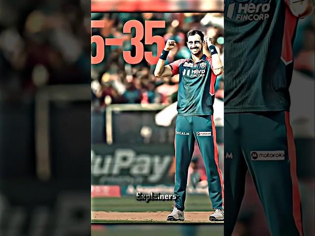 STARC DESTROY SRH BATTING ORDER  ! IPL 2025 SRH vs DC #shorts