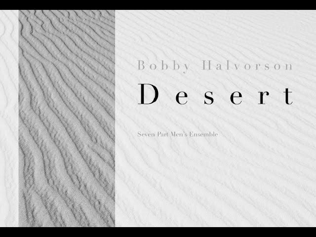 Desert, By Bobby Halvorson