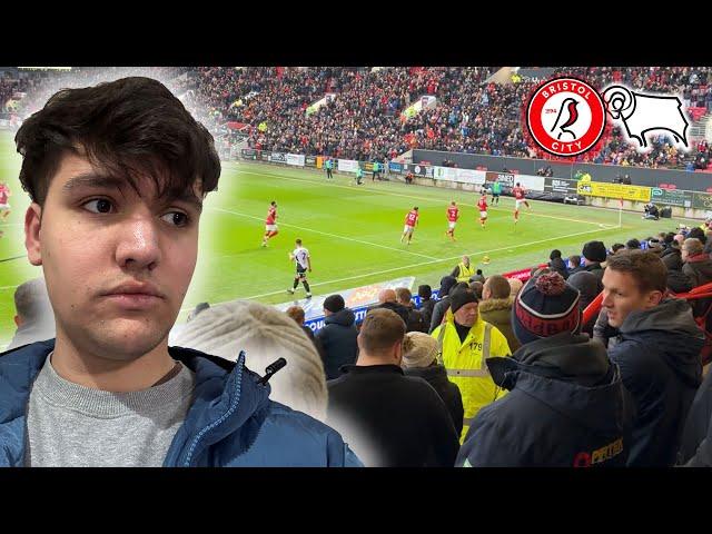 BRISTOL CITY 1-0 DERBY COUNTY *vlog* | BACK TO BACK DEFEATS